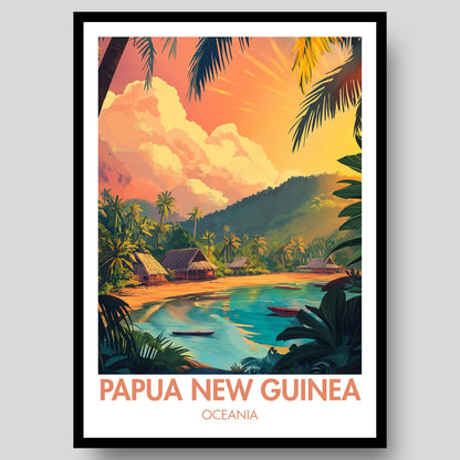 Papua New Guinea Poster