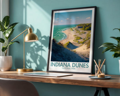 Indiana Dunes Poster