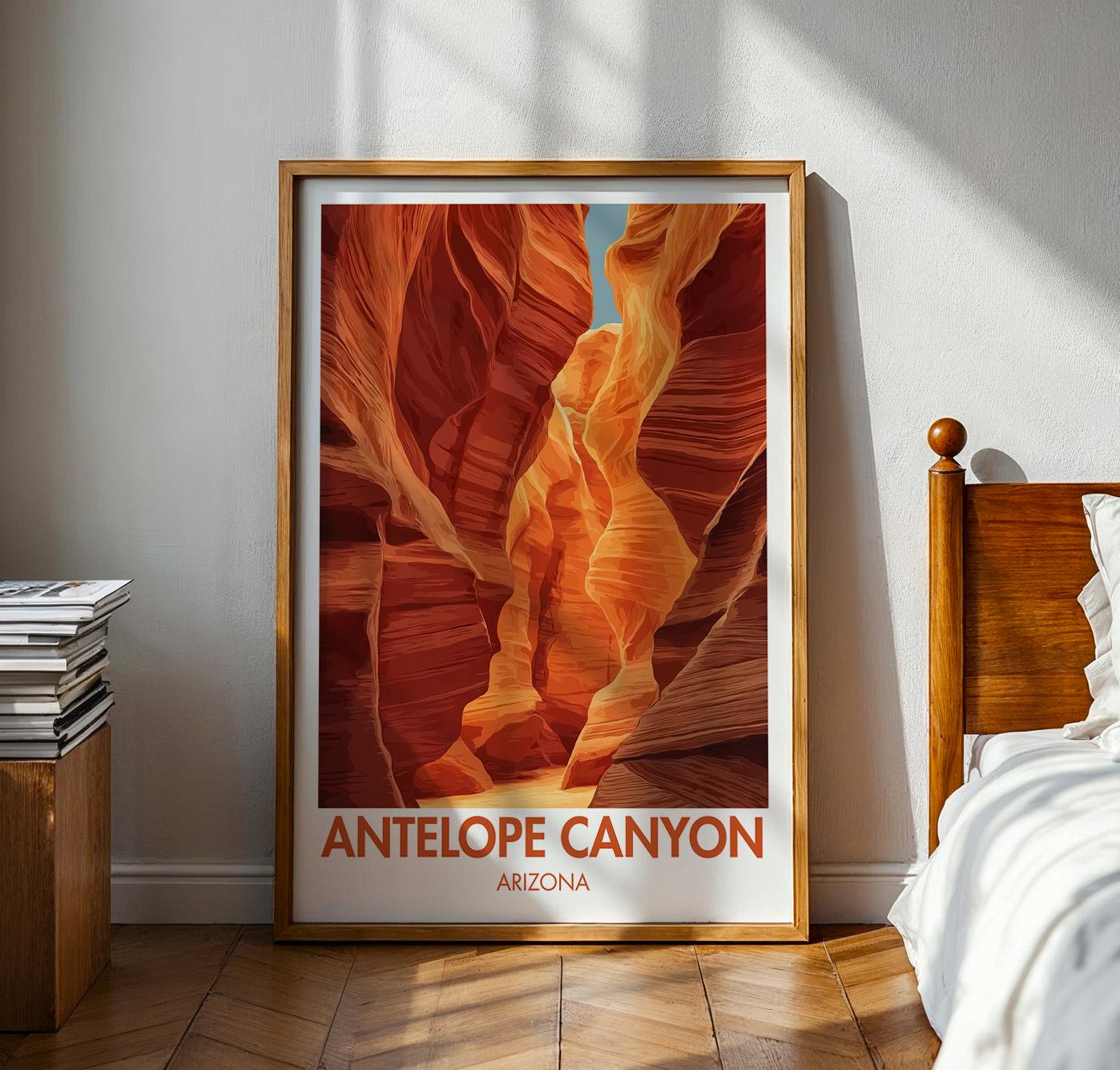 Antelope Canyon Poster
