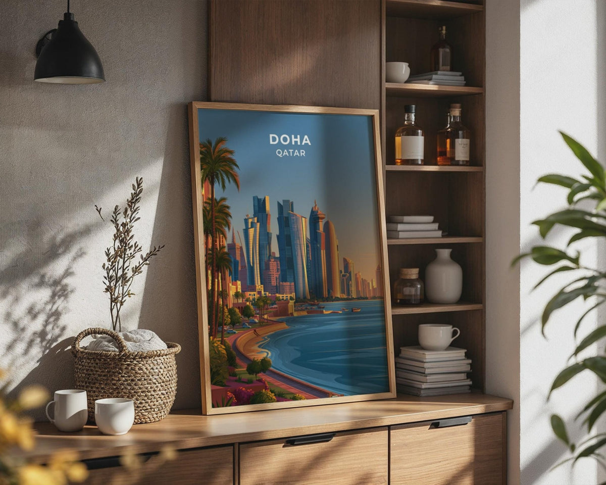 Doha Poster - WanderWall