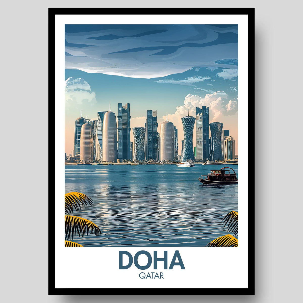 Doha Poster - WanderWall