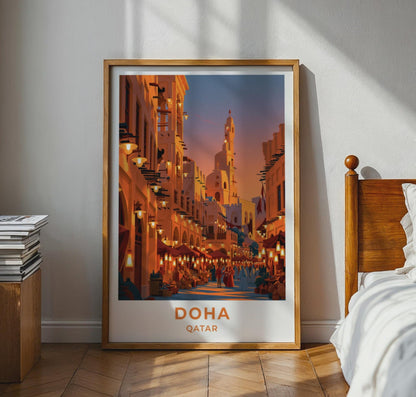 Doha Poster - WanderWall