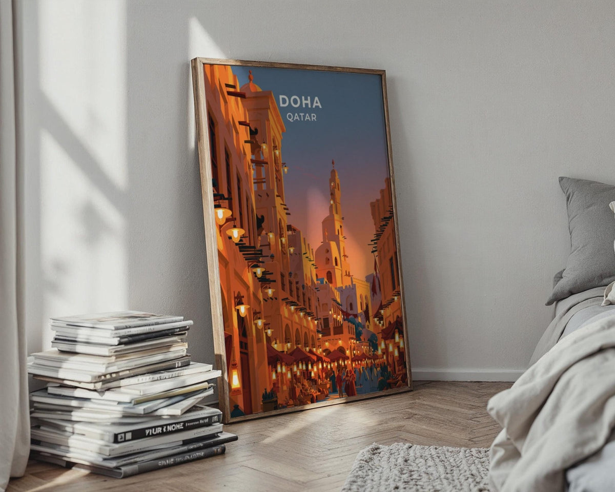 Doha Poster - WanderWall