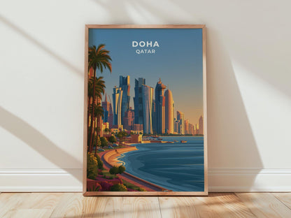 Doha Poster - WanderWall