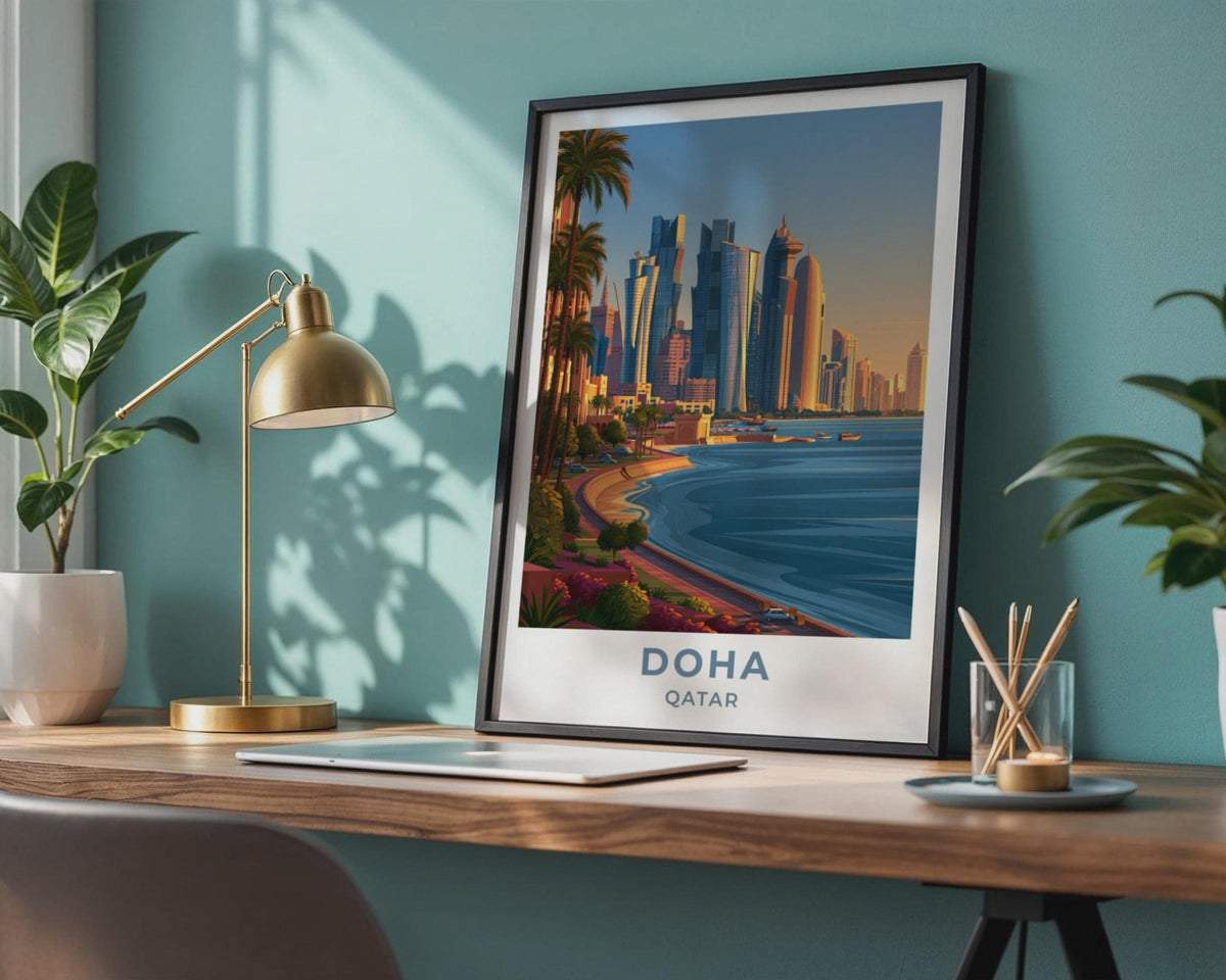 Doha Poster - WanderWall
