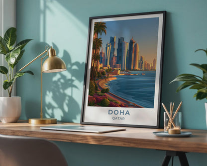 Doha Poster - WanderWall