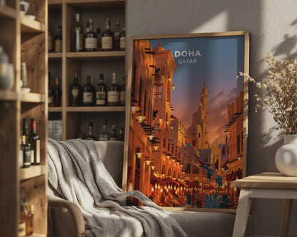 Doha Poster - WanderWall