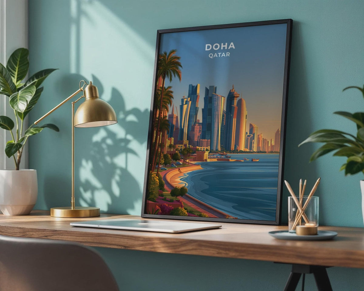Doha Poster - WanderWall