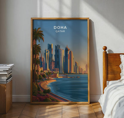 Doha Poster - WanderWall