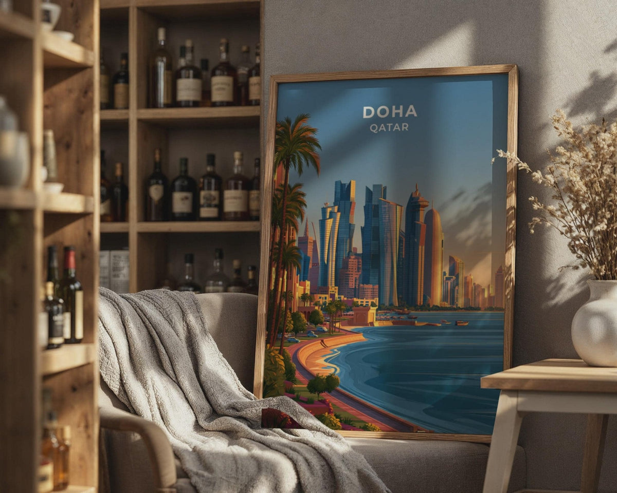 Doha Poster - WanderWall