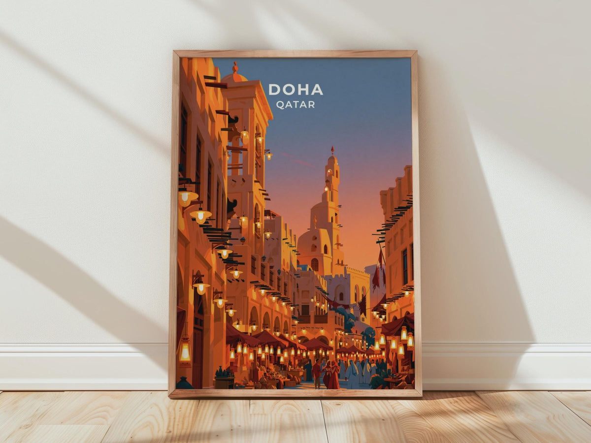 Doha Poster - WanderWall