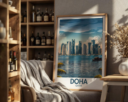 Doha Poster - WanderWall