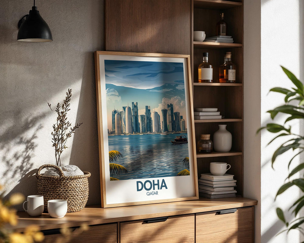 Doha Poster - WanderWall