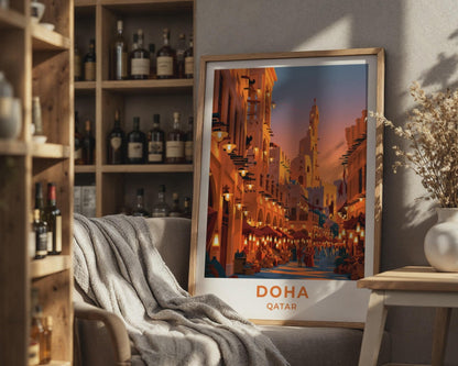Doha Poster - WanderWall