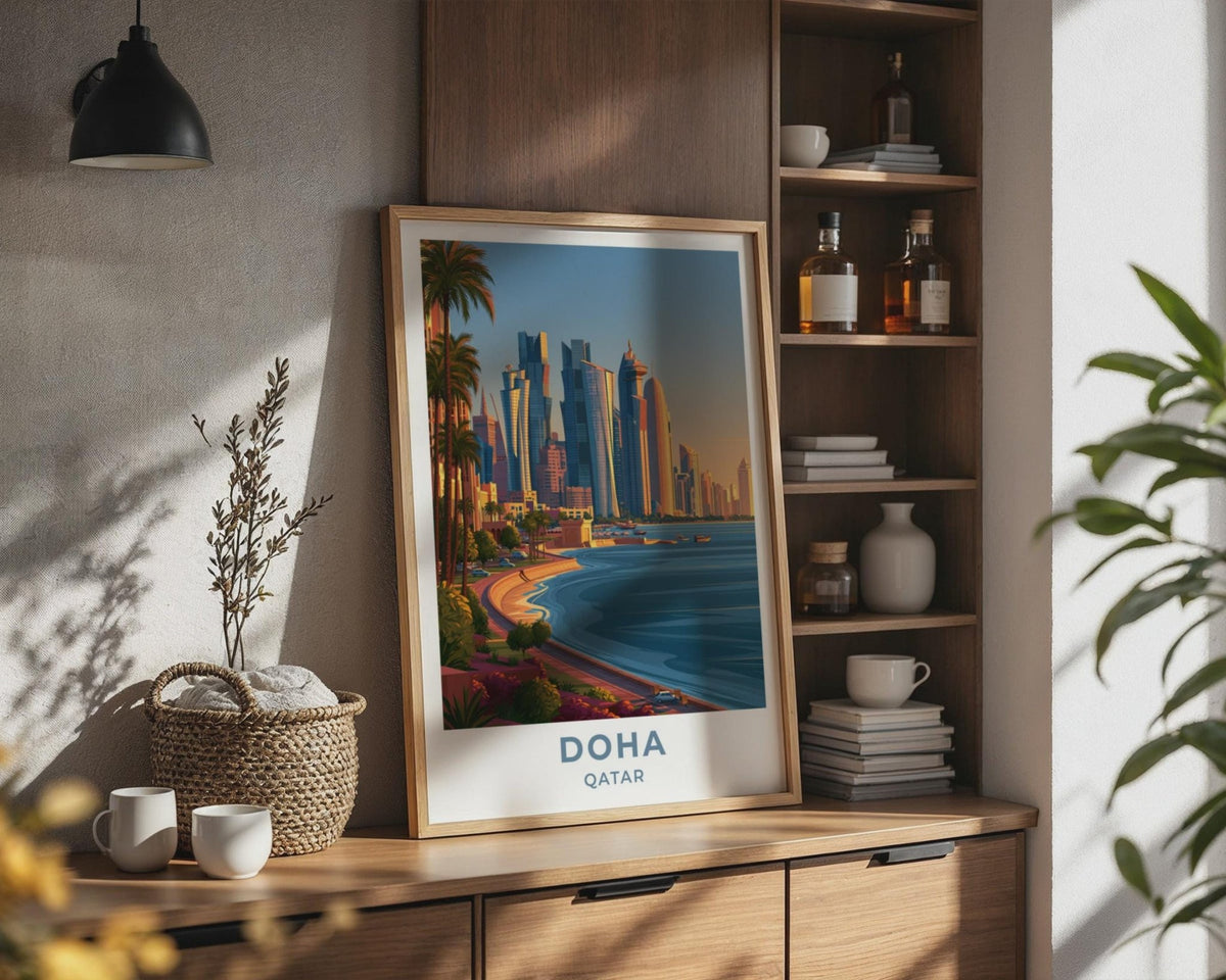 Doha Poster - WanderWall