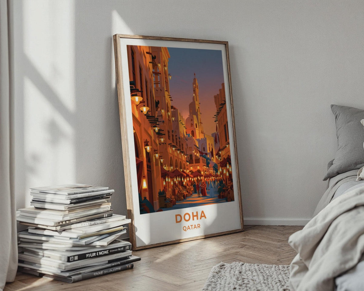Doha Poster - WanderWall