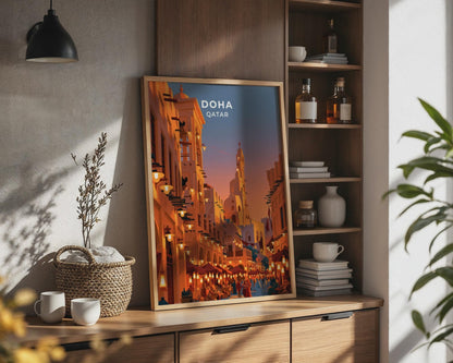 Doha Poster - WanderWall