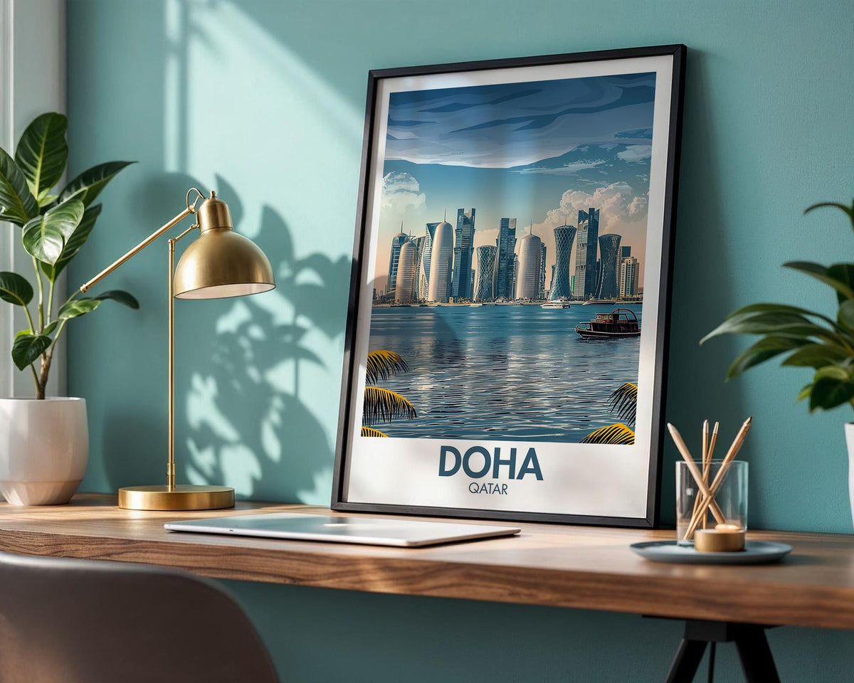 Doha Poster - WanderWall