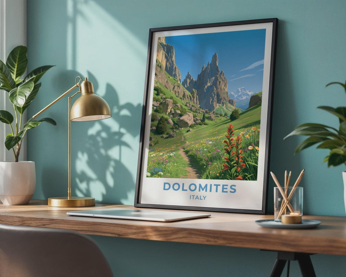 Dolomites Poster - WanderWall