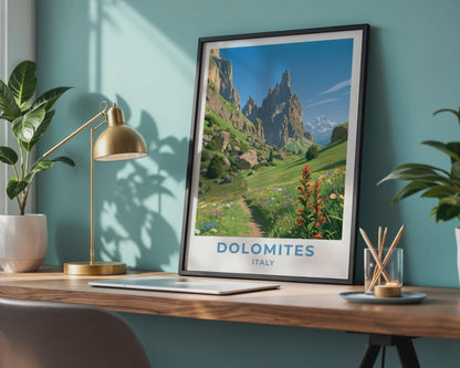 Dolomites Poster - WanderWall