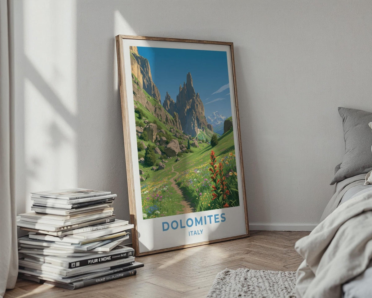 Dolomites Poster - WanderWall