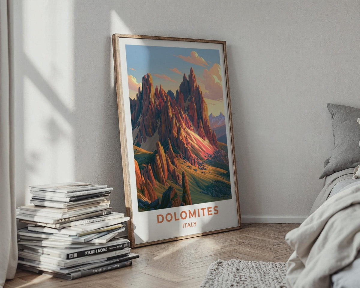 Dolomites Poster - WanderWall
