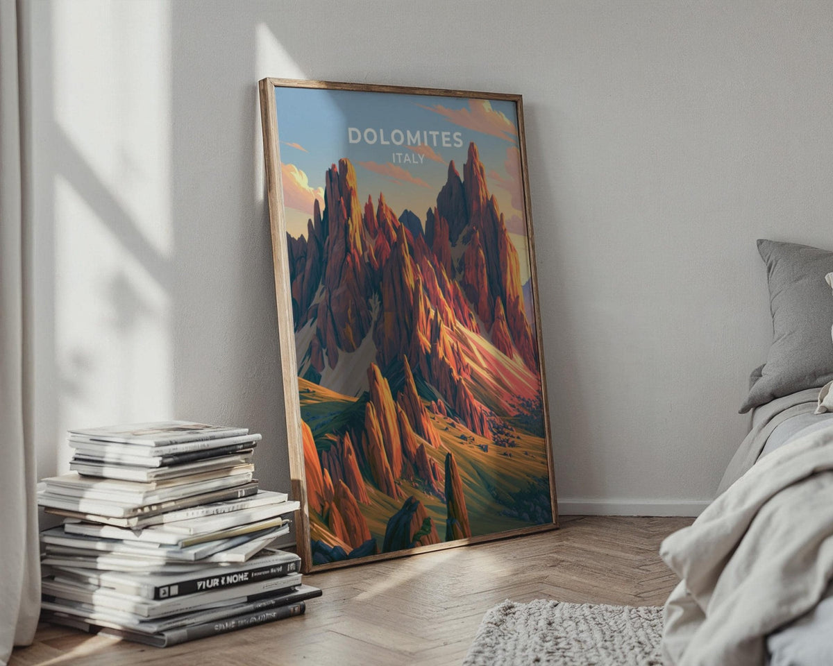Dolomites Poster - WanderWall