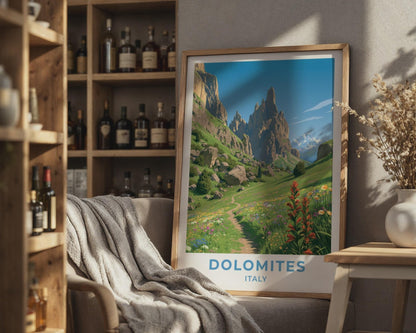 Dolomites Poster - WanderWall