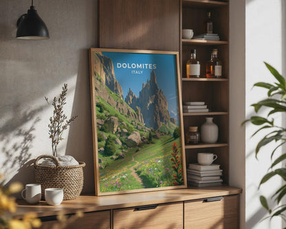 Dolomites Poster - WanderWall