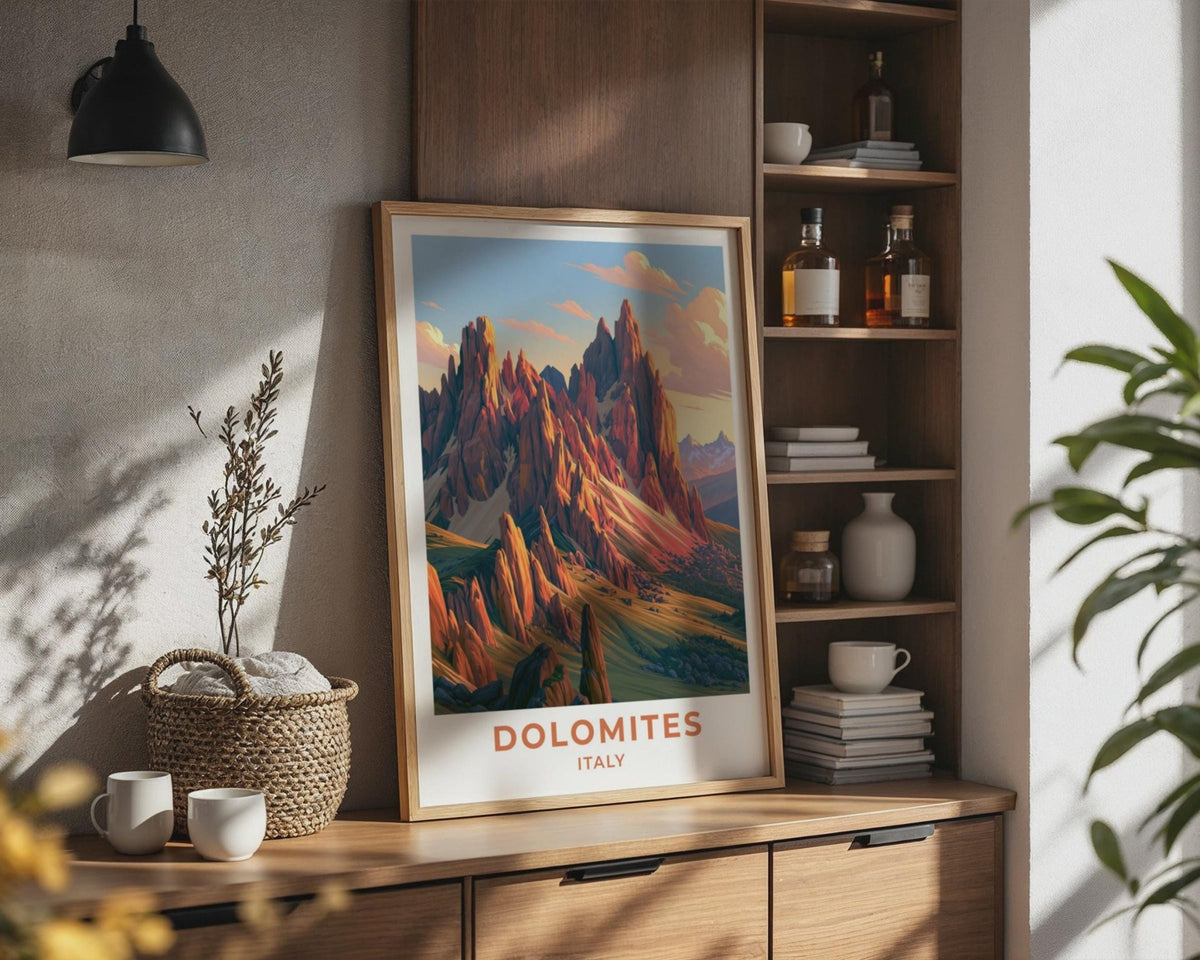 Dolomites Poster - WanderWall