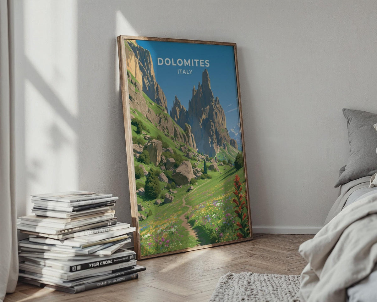 Dolomites Poster - WanderWall