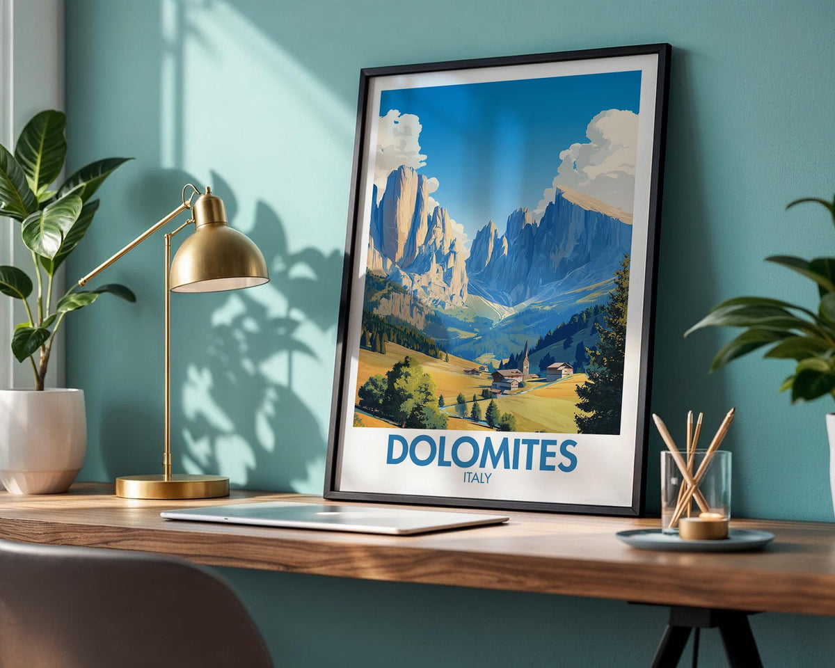 Dolomites Poster - WanderWall