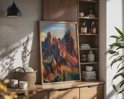 Dolomites Poster - WanderWall