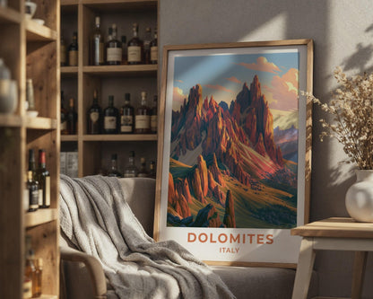 Dolomites Poster - WanderWall