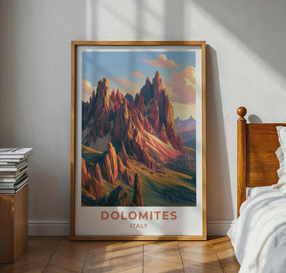 Dolomites Poster - WanderWall