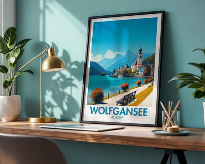 Wolfgangsee Poster