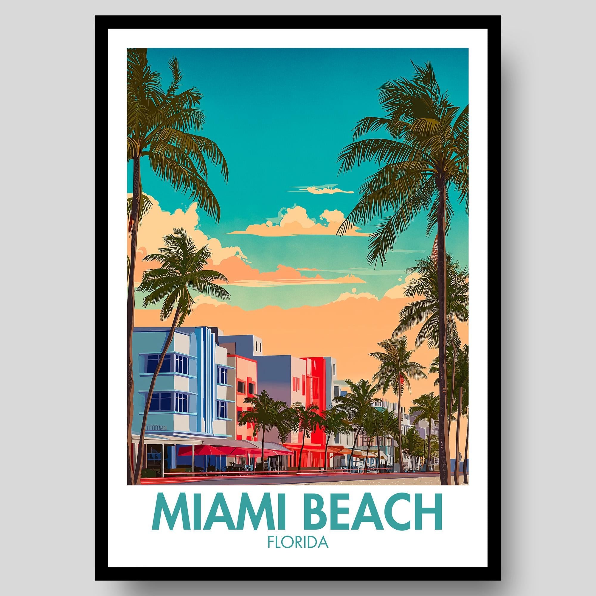 Miami Beach Poster