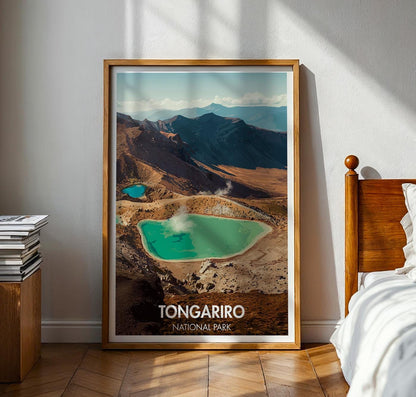 Tongariro National Park Poster