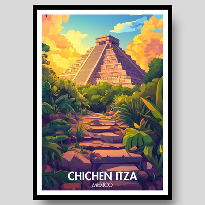 Chichen Itza Poster