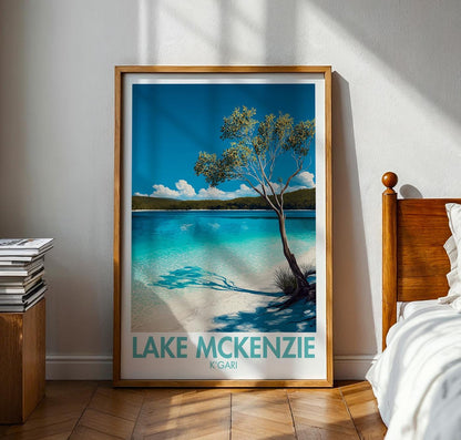 Lake Mckenzie Poster