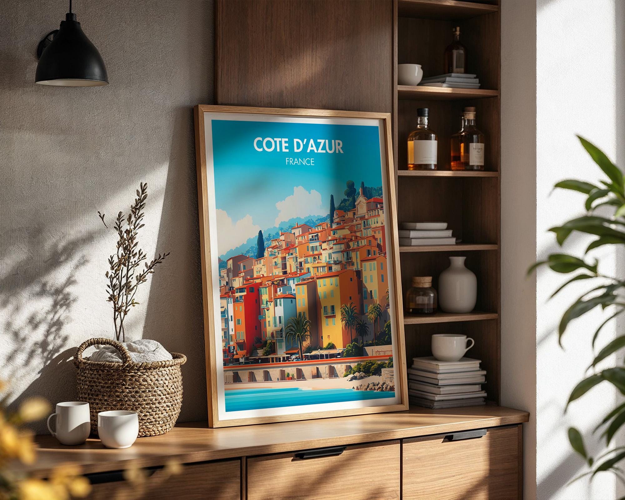 C��te d���Azur Poster