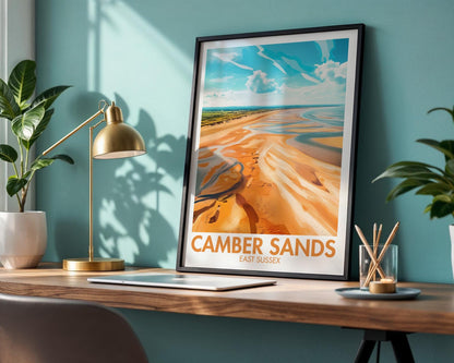 Camber Sands Poster