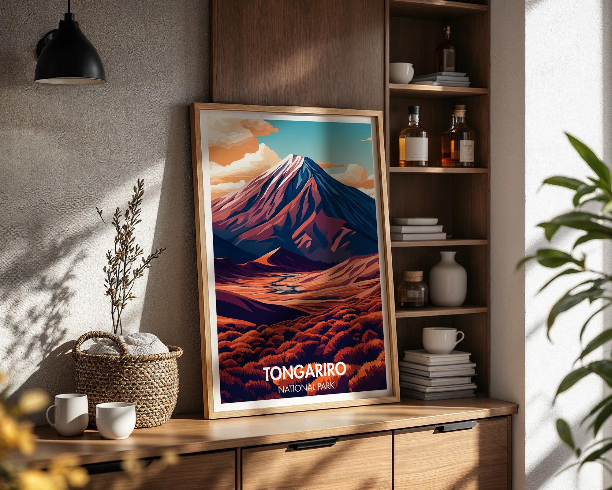 Tongariro National Park Poster