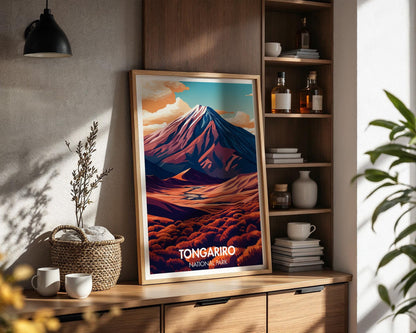 Tongariro National Park Poster