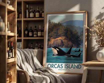 Orcas Island Poster