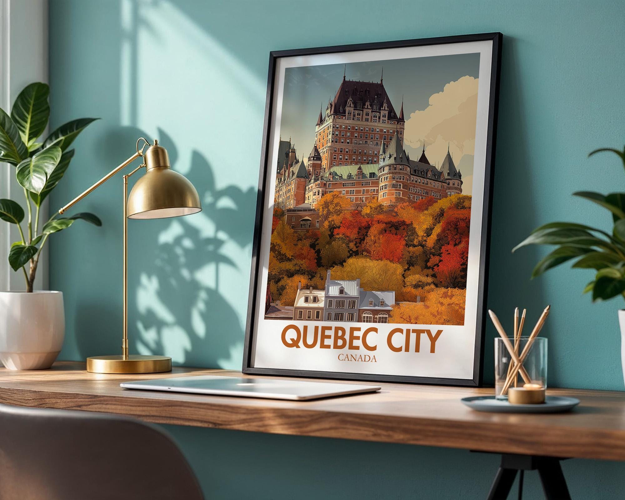 Quebec City Poster