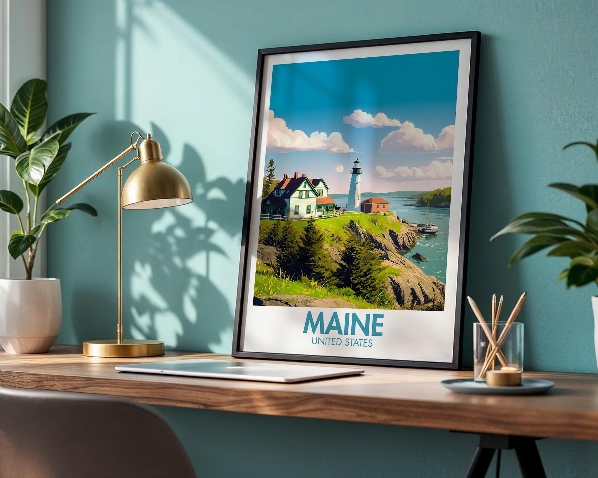 Maine Poster