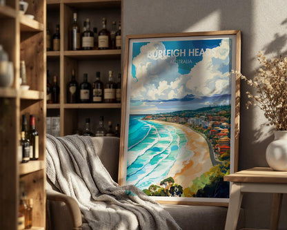 Burleigh Heads Poster