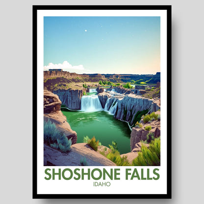 Shoshone Falls Poster