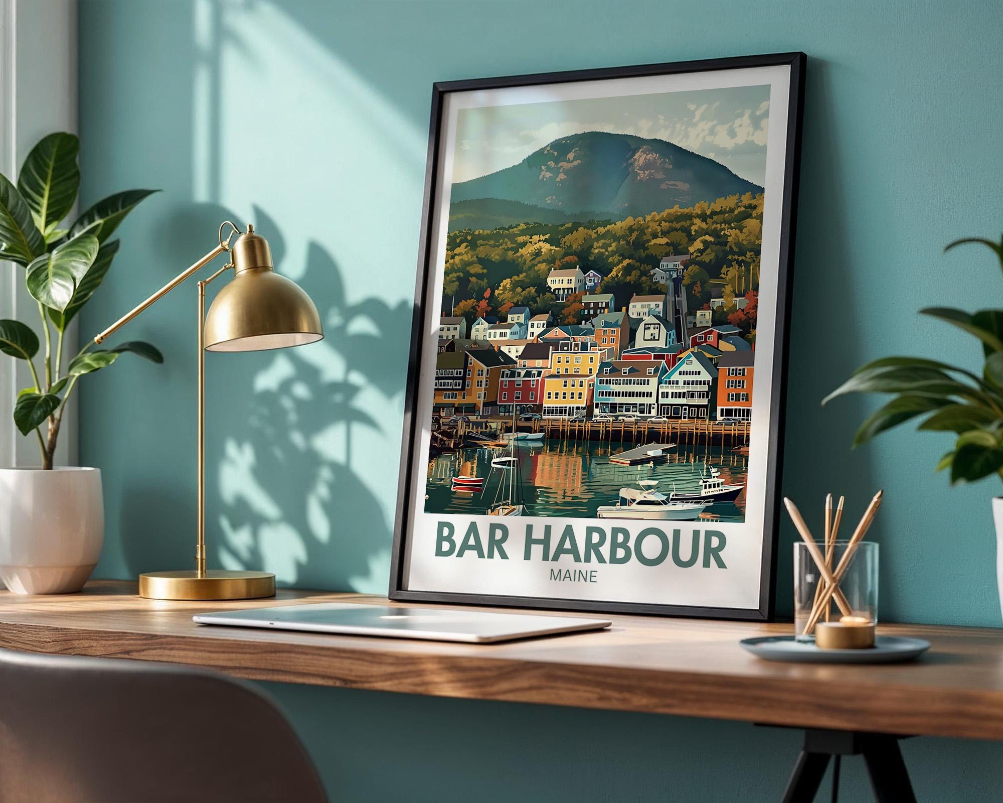 Bar Harbour Poster